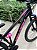 BICICLETA MTB ARO (29) VELOOH START 21 VELOCIDADES FREIO A DISCO MECÂNICO TAMANHO 15 (P) COR PRETO/ROSA - Imagem 5