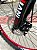 BICICLETA MTB FREERIDE ARO (26) VIKINGX TUFF X-25 CAMBIO 7VELOCIDADES (1X7) FREIO DISCO MECÂNICO COR PRATA/VERMELHO - Imagem 9