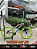 BICICLETA MTB FREERIDE ARO (26) VIKINGX TUFF-38 KIT SINGLE (S/MARCHA) FREIO DISC HIDRÁULICO TRASEIRO MT200 COR OLIVA - Imagem 1