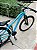 BICICLETA MTB ARO (29) VELOOH SUPREME 21 VELOCIDADES FREIO A DISCO MECÂNICO TAMANHO 15 (P) COR AZUL CLARO - Imagem 12