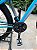 BICICLETA MTB ARO (29) VELOOH SUPREME 21 VELOCIDADES FREIO A DISCO MECÂNICO TAMANHO 15 (P) COR AZUL CLARO - Imagem 3