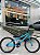 BICICLETA ARO (24) MASCULINA COR AZUL CLARO S/MARCHA FREIO V-BRAKE MARCA VELOOH - Imagem 1