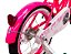 BICICLETA ARO (16) FEMININA COR ROSA S/ MARCHA PRO-X - Imagem 2