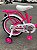 BICICLETA ARO (16) FEMININA COR ROSA S/MARCHA MARCA PRO-X MISSY - Imagem 10