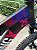 BICICLETA MTB FREERIDE ARO (26) VIKINGX TUFF-25 CAMBIO 24 VELOCIDADES (3x8) FREIO DISC MECÂNICO COR PRETO/ROSA/AZUL - Imagem 4