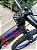 BICICLETA MTB FREERIDE ARO (26) VIKINGX TUFF-25 CAMBIO 24 VELOCIDADES (3x8) FREIO DISC MECÂNICO COR PRETO/ROSA/AZUL - Imagem 5