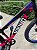 BICICLETA MTB FREERIDE ARO (26) VIKINGX TUFF-25 CAMBIO 24 VELOCIDADES (3x8) FREIO DISC MECÂNICO COR PRETO/ROSA/AZUL - Imagem 12