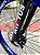BICICLETA MTB FREERIDE ARO (26) VIKINGX TUFF-25 CAMBIO 24 VELOCIDADES (3x8) FREIO DISC MECÂNICO COR PRETO/ROSA/AZUL - Imagem 9