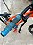 BICICLETA MTB FREERIDE ARO (26) ABSOLUTE BRUTUS KIT SINGLE (S/MARCHA) FREIO DISC HIDRÁULICO MT200 COR LARANJA/AZUL - Imagem 8