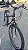 BICICLETA ARO (24) MASCULINA MILANO AUTUNM SEM MARCHA FREIOS V-BRAKE COR PRETA (USADA) - Imagem 7