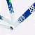 QUADRO ARO (26) HUPI STRIP GANCHEIRA HORIZONTAL COR AZUL/BRANCO - Imagem 3