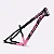 QUADRO ARO (29) HUPI STRIP GANCHEIRA HORIZONTAL COR PRETO/ROSA - Imagem 3