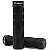PAR DE MANOPLA PUNHO BIKE MTB ABSOLUTE LG6 PRETO BORRACHA - Imagem 1