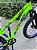 BICICLETA MTB FREERIDE ARO (26) PRO-X MANDRAKE KIT 7 VELOCIDADES (1X7) FREIO DISC MECÂNICO COR VERDE/AZUL - Imagem 5