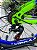 BICICLETA MTB FREERIDE ARO (26) PRO-X MANDRAKE KIT 7 VELOCIDADES (1X7) FREIO DISC MECÂNICO COR VERDE/AZUL - Imagem 2