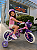 BICICLETA ARO (12) FEMININA COR ROSA/ROXO S/MARCHA NATHOR CAT - Imagem 1