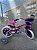 BICICLETA ARO (12) FEMININA COR ROSA/ROXO S/MARCHA NATHOR CAT - Imagem 7