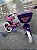 BICICLETA ARO (12) FEMININA COR ROSA/ROXO S/MARCHA NATHOR CAT - Imagem 3