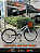 BICICLETA ARO (26) FEMININA BRANCA/MARRON S/MARCHA FREIO V/BRAKE TRACK CONFORT - Imagem 1