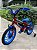 BICICLETA ARO (16) MASCULINA COR VERMELHO/AZUL S/MARCHA MARCA VELOOH PERSONALIZADA - Imagem 9