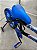BICICLETA ARO (16) MASCULINA COR PRETO/AZUL S/MARCHA MARCA VELOOH PERSONALIZADA - Imagem 8