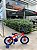 BICICLETA ARO (16) MASCULINA COR LARANJA/AZUL S/MARCHA MARCA VELOOH PERSONALIZADA - Imagem 1