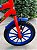 BICICLETA ARO (16) MASCULINA COR LARANJA/AZUL S/MARCHA MARCA VELOOH PERSONALIZADA - Imagem 6