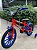 BICICLETA ARO (16) MASCULINA COR LARANJA/AZUL S/MARCHA MARCA VELOOH PERSONALIZADA - Imagem 8