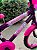 BICICLETA ARO (16) FEMININA COR ROXO/ROSA S/MARCHA MARCA VELOOH PERSONALIZADA - Imagem 5