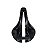 BANCO SELIM ELLEVEN MTB SPEED RACE VAZADO PRETO 250MM X 148MM - Imagem 5