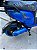 SCOOTER ELÉTRICA KLOSH HIT ESTILO MOTONETA COM BAÚ EXTERNO 1000W AUTOPROPELIDO AZUL/PRETO - Imagem 3