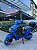 SCOOTER ELÉTRICA KLOSH HIT ESTILO MOTONETA COM BAÚ EXTERNO 1000W AUTOPROPELIDO AZUL/PRETO - Imagem 14