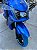 SCOOTER ELÉTRICA KLOSH HIT ESTILO MOTONETA COM BAÚ EXTERNO 1000W AUTOPROPELIDO AZUL/PRETO - Imagem 9