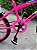BICICLETA ARO (20) FEMININA COR ROSA E BRANCO S/MARCHA FREIO V-BRAKE COM CESTA MARCA VELOOH - Imagem 3