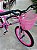BICICLETA ARO (20) FEMININA COR ROSA CLARO S/MARCHA FREIO V-BRAKE COM CESTA MARCA VELOOH - Imagem 6