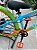 BICICLETA MTB FREERIDE ARO (26) VIKINGX TUFF-25 KIT 7 VELOCIDADES FREIO DISC HIDRÁULICO TRASEIRO COR AZUL/LARANJA/VERD - Imagem 6