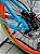 BICICLETA MTB FREERIDE ARO (26) VIKINGX TUFF-25 KIT 7 VELOCIDADES FREIO DISC HIDRÁULICO TRASEIRO COR AZUL/LARANJA/VERD - Imagem 10