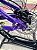 BICICLETA MTB FREERIDE ARO (26) VIKINGX TUFF-25 KIT 7 VELOCIDADES FREIO DISC HIDRÁULICO TRASEIRO COR ROXO/AMARELO - Imagem 9