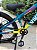BICICLETA MTB FREERIDE ARO (26) VIKINGX TUFF-25 KIT 7 VELOCIDADES FREIO DISC HIDRÁULICO TRASEIRO COR VERDE/AMARELO - Imagem 4