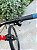 BICICLETA MTB FREERIDE ARO (26) VIKINGX TUFF-25 KIT 7 VELOCIDADES FREIO DISC HIDRÁULICO TRASEIRO COR VERMELHO/AZUL - Imagem 8