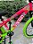 BICICLETA MTB FREERIDE ARO (26) VIKINGX TUFF-25 KIT 7 VELOCIDADES FREIO DISC HIDRÁULICO TRASEIRO COR ROSA/VERDE LIMÃO - Imagem 5