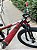 BICICLETA MTB FREERIDE ARO (26) HUPI STRIP KIT SINGLE (SEM MARCHA) FREIO DISC TRASEIRO SHIMANO MT200 COR VERMELHA/BRANCA - Imagem 6