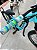 BICICLETA MTB FREERIDE ARO (26) HUPI NAJA KIT SINGLE S/ MARCHA FREIO DISC HIDRÁULICO TRASEIRO SHIMANO COR AZUL TURQUEZA - Imagem 8