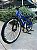 BICICLETA MTB FREERIDE ARO (26) HUPI STRIP KIT SINGLE (SEM MARCHA) FREIO DISC TRASEIRO SHIMANO MT200 COR AZUL/BRANCO - Imagem 1