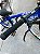BICICLETA MTB FREERIDE ARO (26) HUPI STRIP KIT SINGLE (SEM MARCHA) FREIO DISC TRASEIRO SHIMANO MT200 COR AZUL/BRANCO - Imagem 9