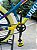 BICICLETA MTB FREERIDE ARO (26) VIKINGX TUFF-25 KIT 7 VELOCIDADES FREIO DISC MECÂNICO COR VERDE/AMARELO - Imagem 2