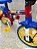 BICICLETA ARO (12) MASCULINA COR VERMELHO/AMARELO/AZUL S/MARCHA NATHOR FIREMAN - Imagem 3