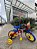 BICICLETA ARO (12) MASCULINA COR VERMELHO/AMARELO/AZUL S/MARCHA NATHOR FIREMAN - Imagem 1