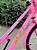 BICICLETA ARO (20) FEMININA COR ROSA S/MARCHA MARCA MONARK BRISA - Imagem 4