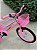 BICICLETA ARO (20) FEMININA COR ROSA S/MARCHA MARCA MONARK BRISA - Imagem 5